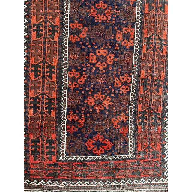 Antique Turkmen Baluch Rug, 1890s For Sale - Image 16 of 18