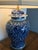 Mid 19th Century Chinese Blue and White Porcelain Lamp For Sale - Image 6 of 9