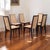 Contemporary Six Dining Chairs – Elegant Wooden Dining Chairs, Modern, Contemporary, Faux Suede, Comfortable Seating For Sale - Image 3 of 18