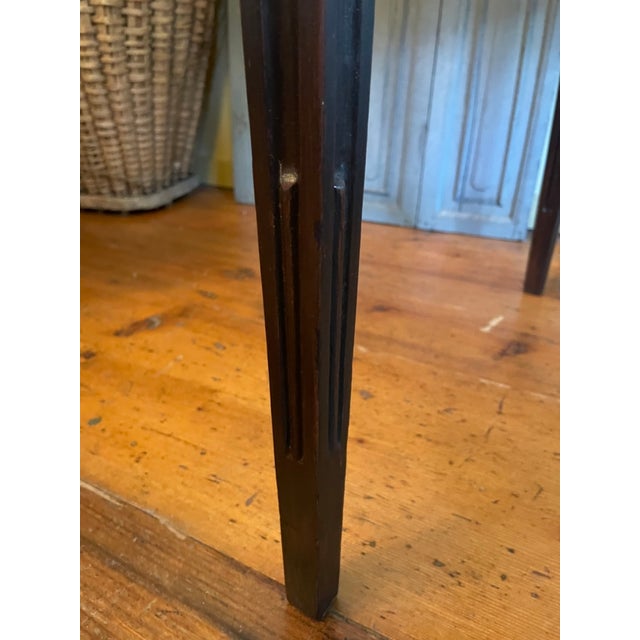 Wood French Side Table in Pine For Sale - Image 7 of 16