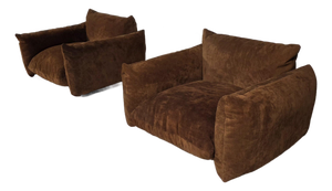 Marenco Lounge Chairs by Mario Marenco for Arflex, 1970s, Set of 2