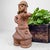Decorative Japanese terracotta figure in Haniwa style, dating from circa 1950. Dimensions: height 36 cm, width 16 cm,...