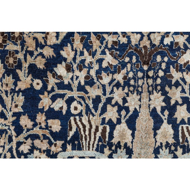 Antique Persian Khorassan Rug For Sale - Image 9 of 10