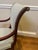 Kindel Furniture Arm Chairs Dining Upholstered Kindel Sleigh Back Vintage For Sale - Image 4 of 8
