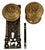 19th Century American Cast Bronze Door Knobs. A Set of 5 Pieces For Sale - Image 12 of 12