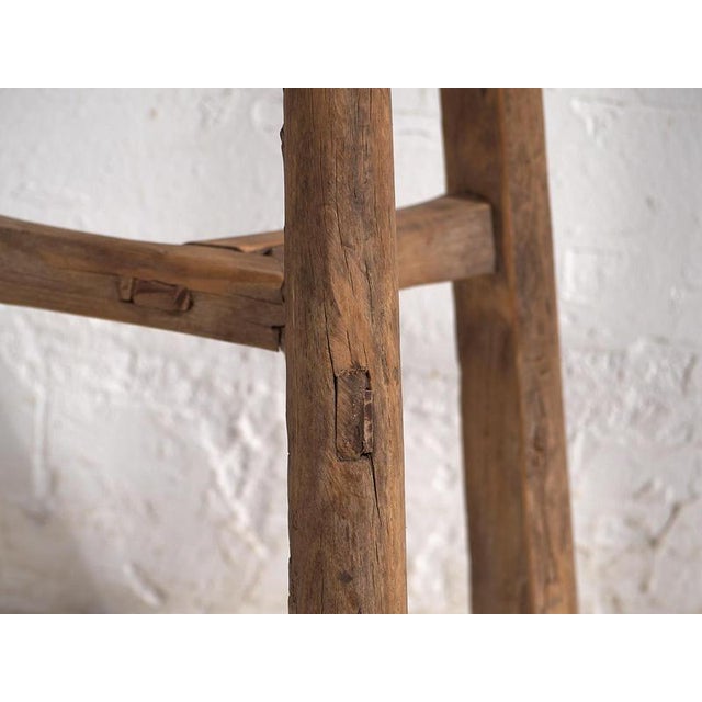 Antique Handmade Stool, 1900 For Sale - Image 6 of 8