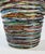 Mid-Century Modern Multicolored Murano Glass Vase by Enrico Cammozzo, Italy, 1980s For Sale - Image 9 of 18