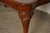 Berkey & Gay Antique Chippendale Burled Walnut Monumental Extension Dining Table With Seven Leaves, Newly Refinished For Sale - Image 12 of 17