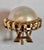 Metal 14k Yellow Gold Vintage Mabe Pearl Button Earrings, Mid-20th Century For Sale - Image 7 of 8