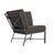 Brown Jordan Venetian Corner Sectional, Textured Pewter frame with Fusion Charcoal fabric For Sale - Image 12 of 12