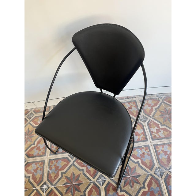Linda Dining Chairs from Arrben, Italy, 1980s, Set of 4 For Sale - Image 12 of 18