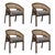Spencer Dining Chairs by Wood Tailors Club, Set of 4 For Sale - Image 10 of 10