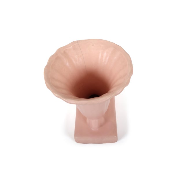 Set of 5 Vintage McCoy Vases in a Pink Matt Glaze For Sale - Image 15 of 18