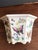 Mid 20th Century Vintage Chinoiserie Hexagonal Porcelain Planter For Sale - Image 5 of 12