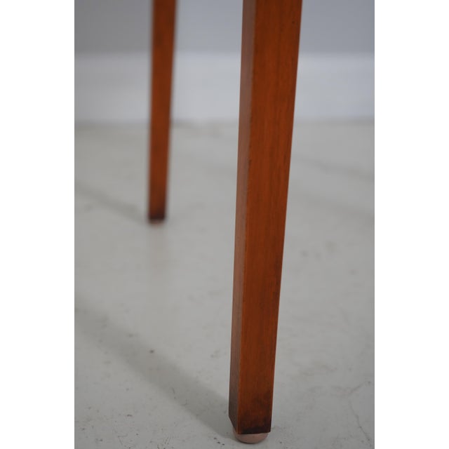 Brown Eldred Wheeler Maple 1 Drawer Country Stand For Sale - Image 8 of 16