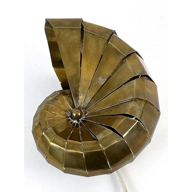 Mid-Century Modern Brass Sconce from Natilius, Germany, 1960s For Sale - Image 13 of 18
