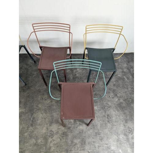 Piccolo Chairs by Pascal Mourgue for Fermob, Set of 8 For Sale - Image 4 of 17