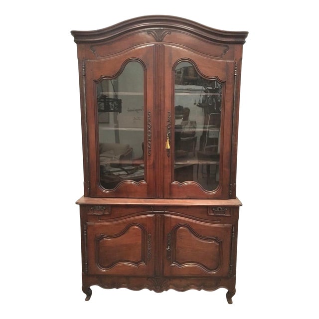 Louis XV Two-Body Buffet in Walnut, 1700s For Sale