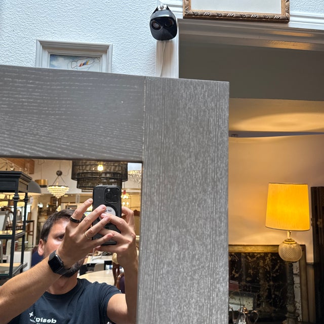 Contemporary Cb2 Leaning Floor Mirror For Sale - Image 3 of 11