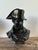 Vintage Glazed Terracotta Bust of Napoleon For Sale - Image 12 of 12