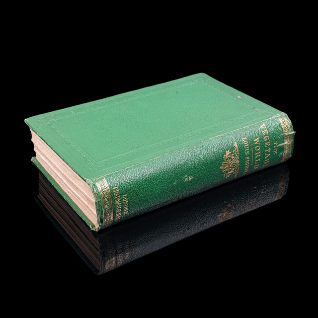 This is an antique reference book, The Vegetable World. An English, hardback by Louis Figuier, dating to the High...