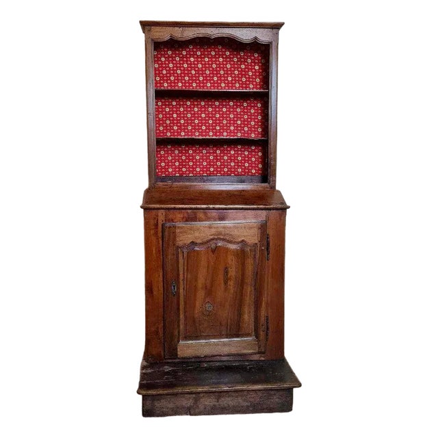 Louis XV Period Cabinet with Shelves For Sale