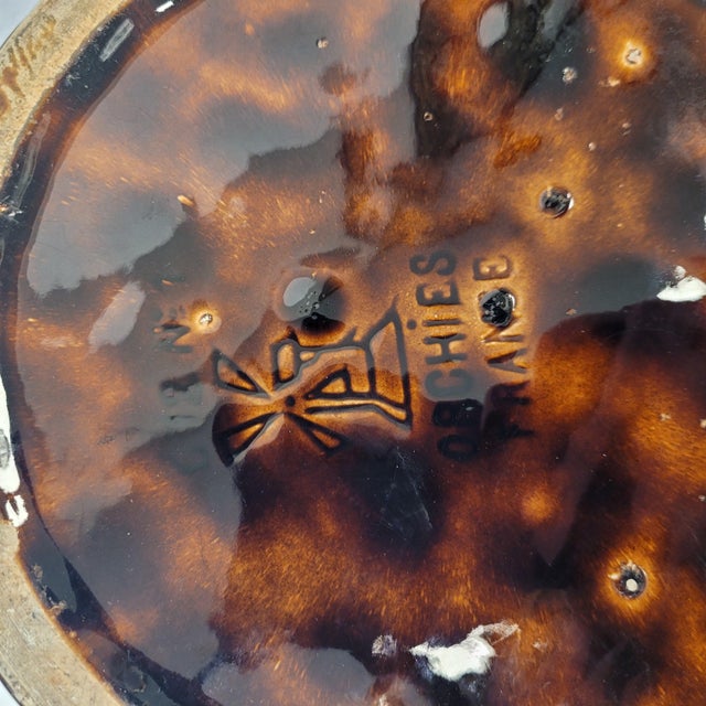 19th Century Cache Pot - Maceta in Barbotina from Orchies, France For Sale - Image 12 of 14