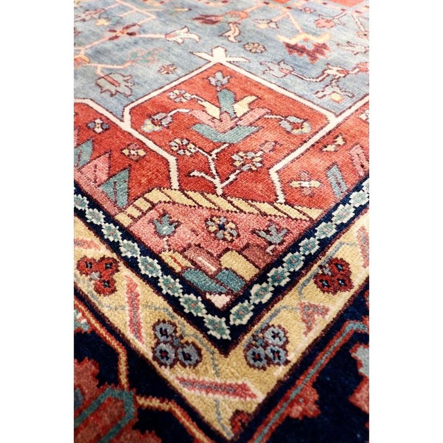 Traditional Pasargad Home Serapi Rust Wool Area Rug- 8' 0'' X 10' 0'' For Sale - Image 3 of 6