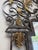 La Barge Large Gilt Bronze & Scrolled Wrought Iron Wall Mirror For Sale In Raleigh - Image 6 of 10