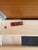 Wood Mid Century Modern Teak Queen Bed Frame With Matching Nightstands & Built-in Storage Drawers For Sale - Image 7 of 10