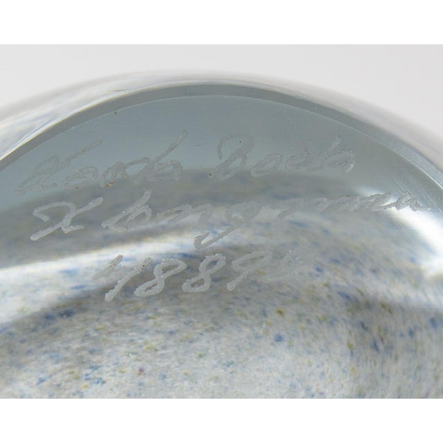 Glass “Swing” Vase by Kjell Engman for Kosta Boda For Sale - Image 7 of 7