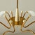 Mid-Century Modern Mid-Century Modern Italian Spider Pendant Light in Brass and Murano Glass, 1950s For Sale - Image 3 of 9