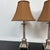Contemporary Polished Nickel Corinthian Style Column Table Lamps, Pair For Sale - Image 3 of 11