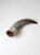 A striking vintage polished horn, distinguished by its impressive scale and beautifully varied natural coloring. The...