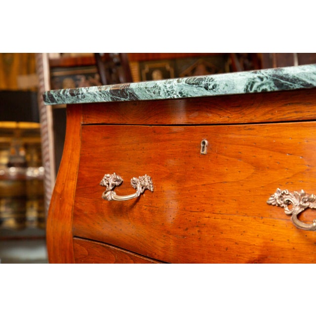 Mid 20th Century Mid 20th Century French Commode With Marble Top For Sale - Image 5 of 8