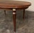 Antique French Louis XVI Mahogany Oval Dining Table For Sale - Image 16 of 17