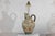 Metal Mid 20th Century Majolica-Style Mid-Century Modern Ceramic Table Lamp with Birds and Floral Motifs For Sale - Image 7 of 12