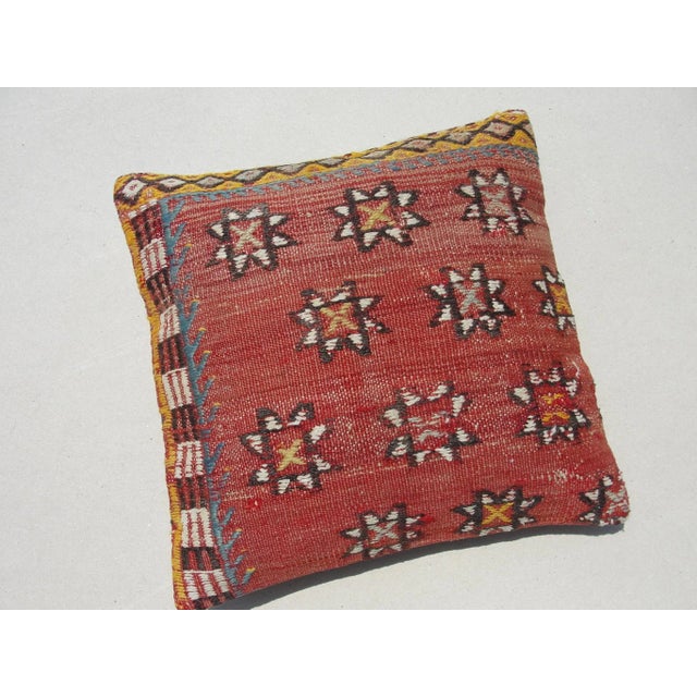 Art Deco 1970s Kilim Pillow Cover For Sale - Image 3 of 10