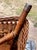 Antique Heywood Wakefield Wicker Foot Stool Ottoman For Sale - Image 14 of 16
