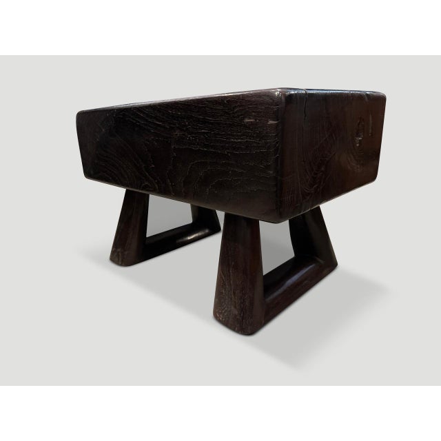 Andrianna Shamaris Impressive Side Table or Small Bench For Sale In New York - Image 6 of 6