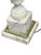 Stone Pair of Vintage Italian Neoclassical White Marble Urn Table Lamps With Carved Details For Sale - Image 7 of 11