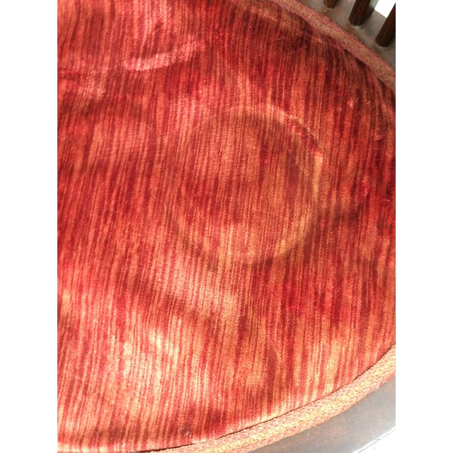 Antique Edwardian Inlaid Mahogany Settee For Sale - Image 15 of 18