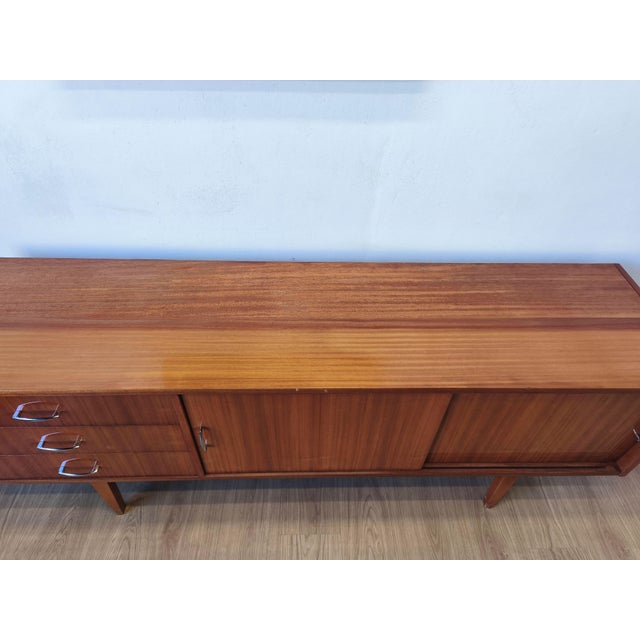 Minimalist Modern Wooden Buffet, 1970s For Sale - Image 17 of 18