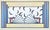 An abstract oil on canvas painting by the artist Klyde. This painting features two flower-like shapes framed between...