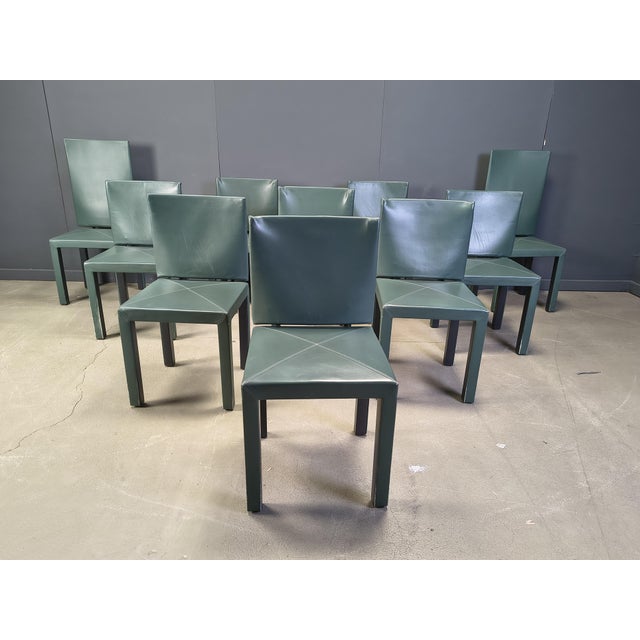 Arcadia Dining Chairs by Paolo Piva for B&B Italia, 1980s, Set of 10 For Sale - Image 16 of 16