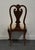 Kincaid Furniture Solid Cherry Traditional Queen Anne Style Splat Back Dining Side Chair W. Shell Carving For Sale In Kansas City - Image 6 of 10