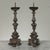 Baroque Pair of 18th Century Italian Baroque Silver Gilded Candlesticks For Sale - Image 3 of 18