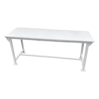 Folding Military Metal Table, 1965 For Sale