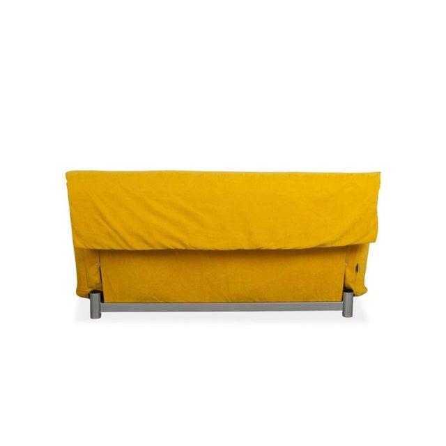 Yellow Fabric Multy Three-Seater Sofa with Manual Sleeper Function from Ligne Roset For Sale - Image 6 of 11