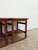Pair of Vintage Mid Century Modern Teak and Tile Side Tables For Sale - Image 4 of 7